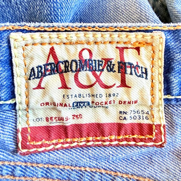 VTG Y2K Heavy Ounce Men's Relaxed Straight Leg Button Fly Jeans Size 32/32 - Picture 10 of 15